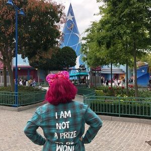 Cakeworthy | Princess Jasmine Flannel | M | Gently loved
